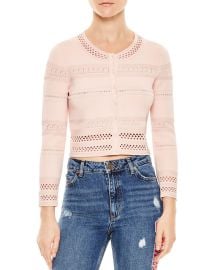 Sandro Eglantine Eyelet-Detail Sweater Women - Bloomingdale s at Bloomingdales